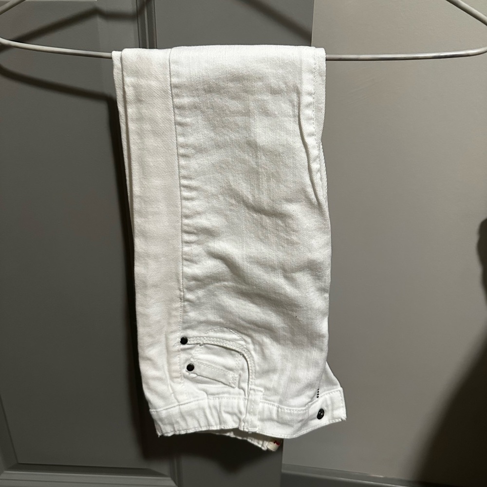 Du Pareil au Même Crisp White Denim Jeans for Girls - Size: 6 years